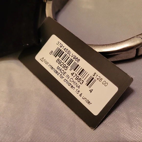 Kurt Geiger Silver Hinged Bracelet with Multicolor Accents Bnwt PL Rt Ms - Picture 4 of 4